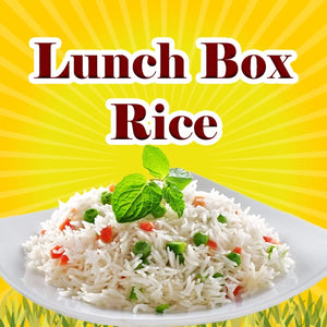 Lunch box rice varieties are selected to stay soft, non-sticky, and fresh for longer hours after cooking