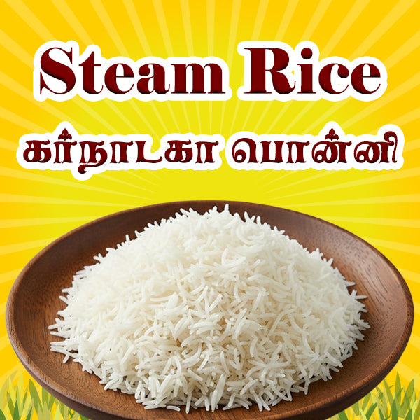 Karnataka Sona Masoori Steam Rice | Premium Daily Rice – Kalki Rice