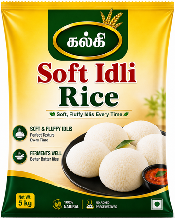 Soft Idli Rice – Best Rice for Fluffy & Soft idli rice - 10 KG