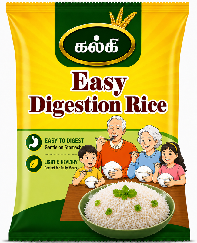 Easy Digestion Rice – Soft Grain Rice for Gentle Daily Meals - 10KG