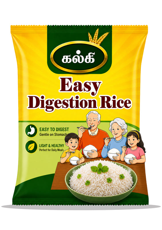 Easy Digestion Rice – Soft Grain Rice for Gentle Daily Meals - 10KG