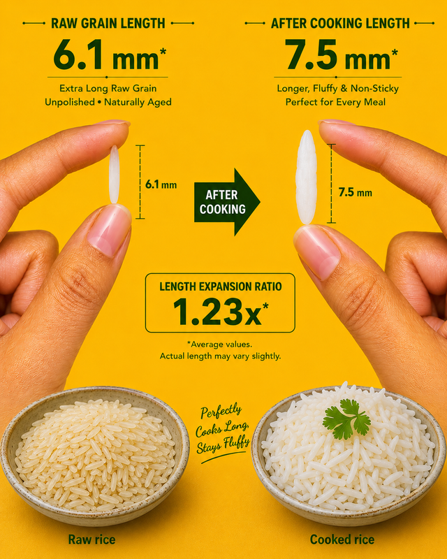 Akshaya Nei Kichadi Mannachanallur Ponni Old Rice – 10kg Family Pack